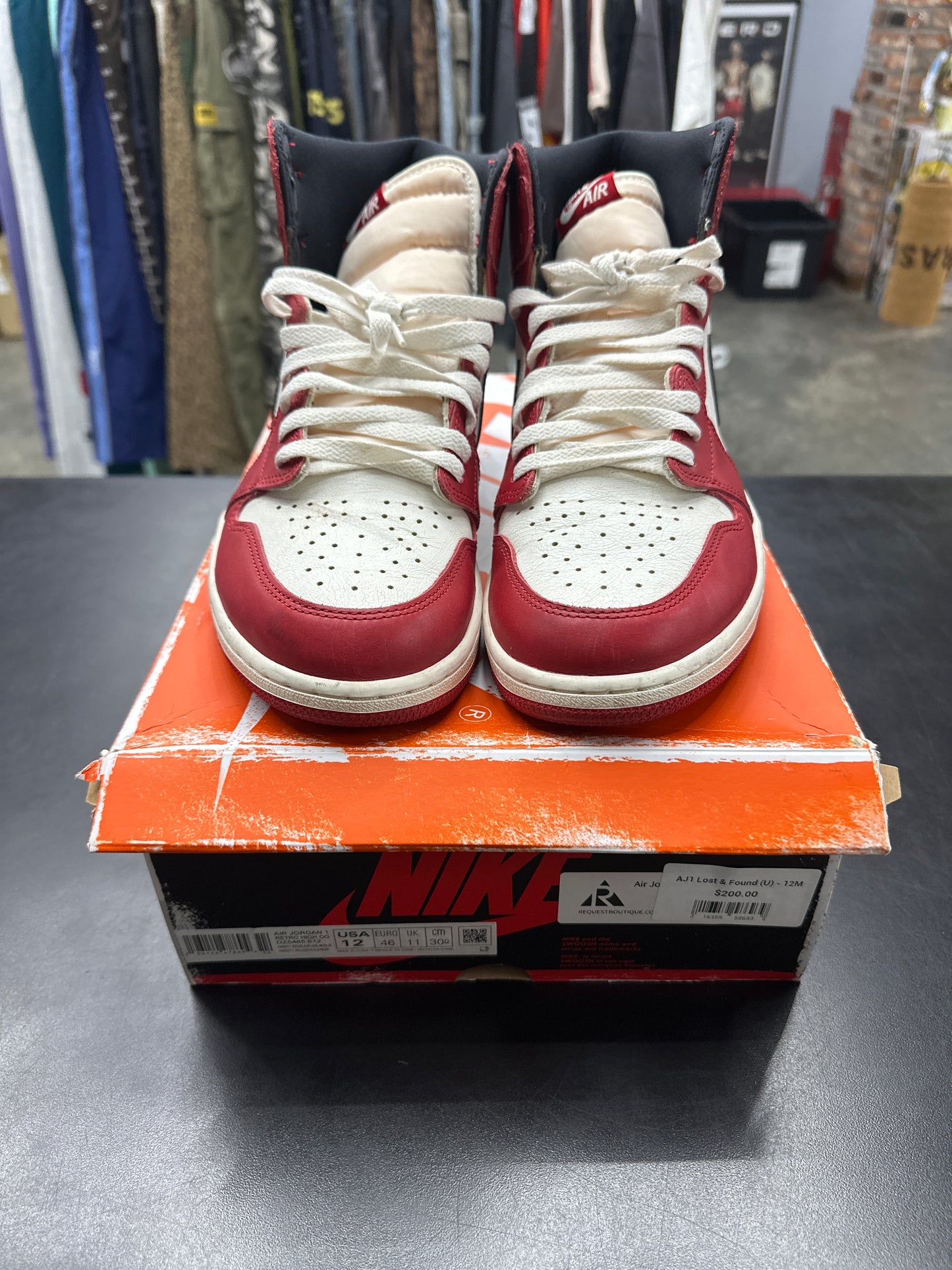 AJ1 Lost & Found (U) - 12M