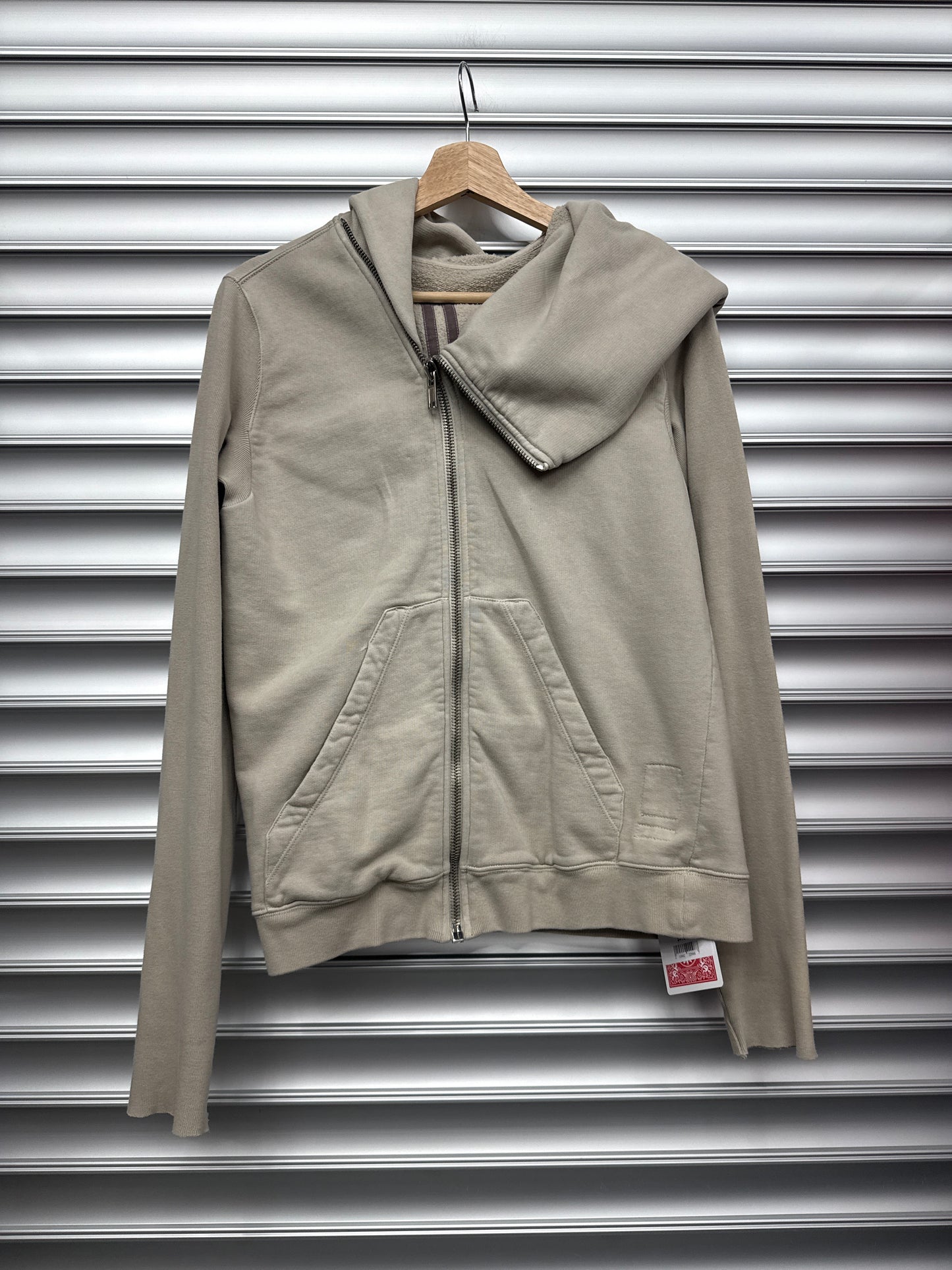 Rick Owens Oatmeal Hoodie - M