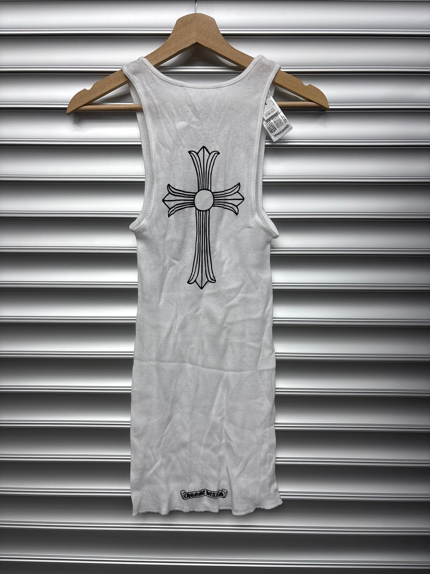 Chrome Hearts White Cross Tank - M