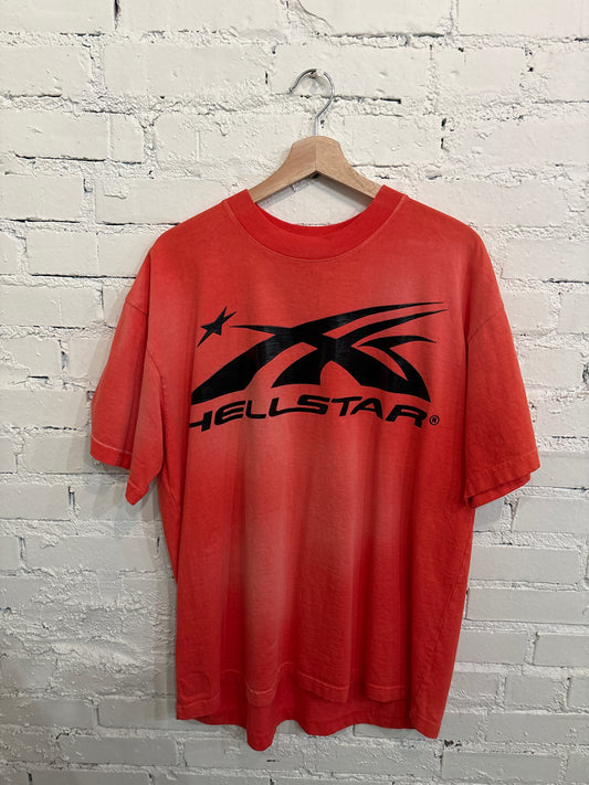 Brand New Red Hellstar Tee - L