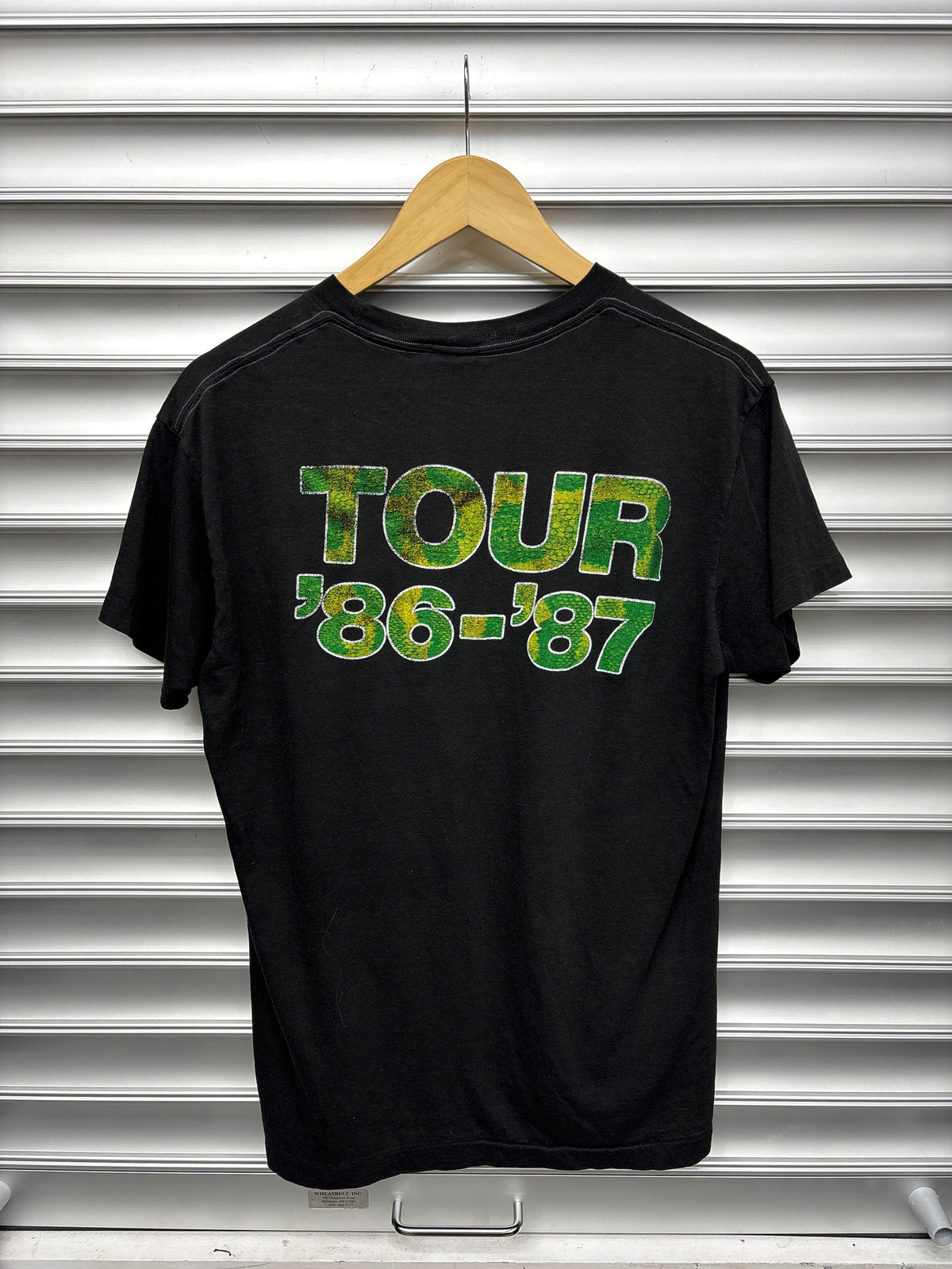 Vintage Alice Cooper Constrictor Tee - M**
