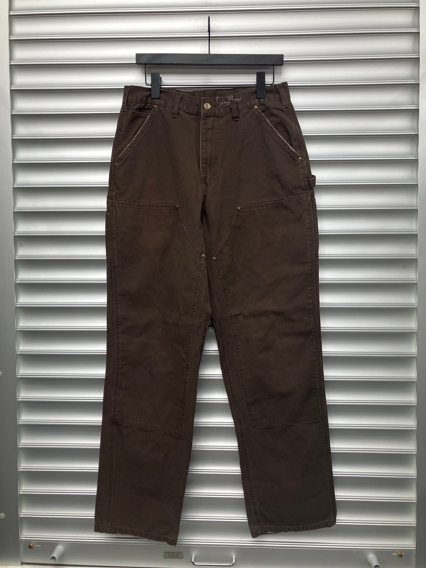 Vintage Brown Carhartt Double Knees - 30