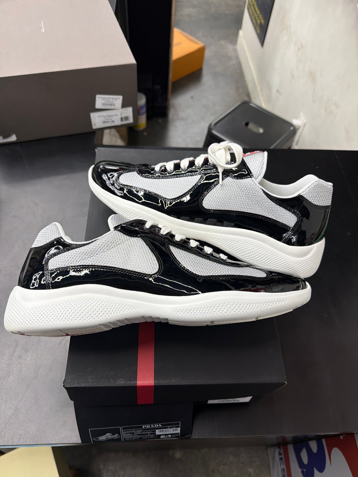 Prada American Cup Black (U) - 13M**