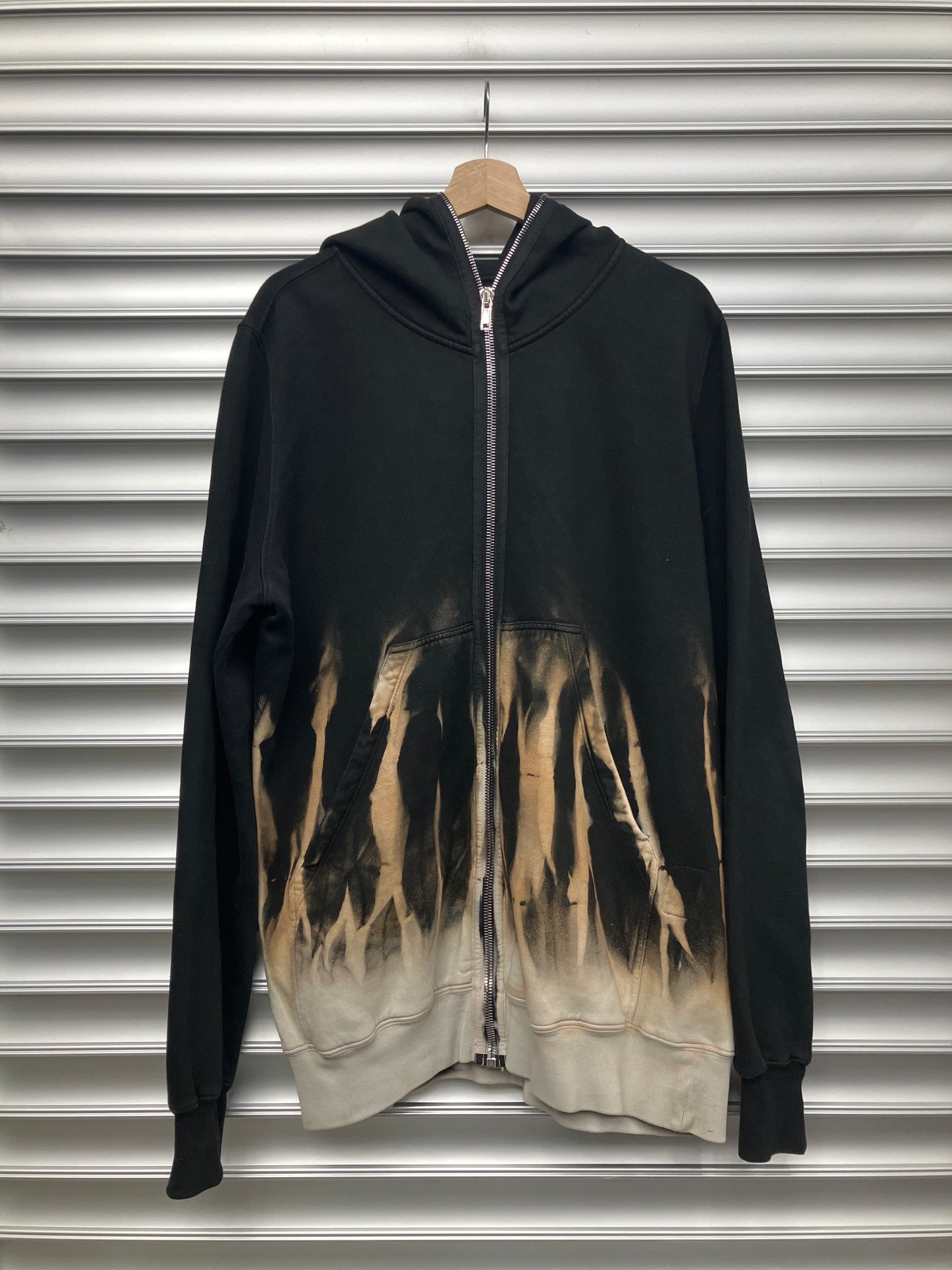 Rick Owens Bleach Gimp Hoodie - M