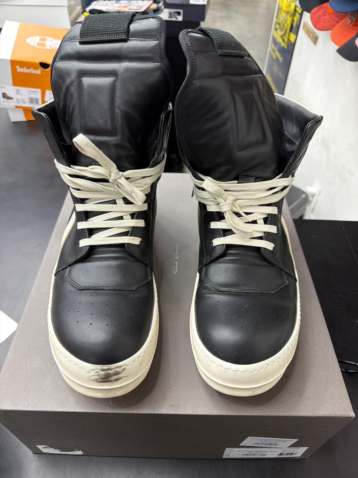 Rick Owen Geobasket Black (U) - 44(11)**