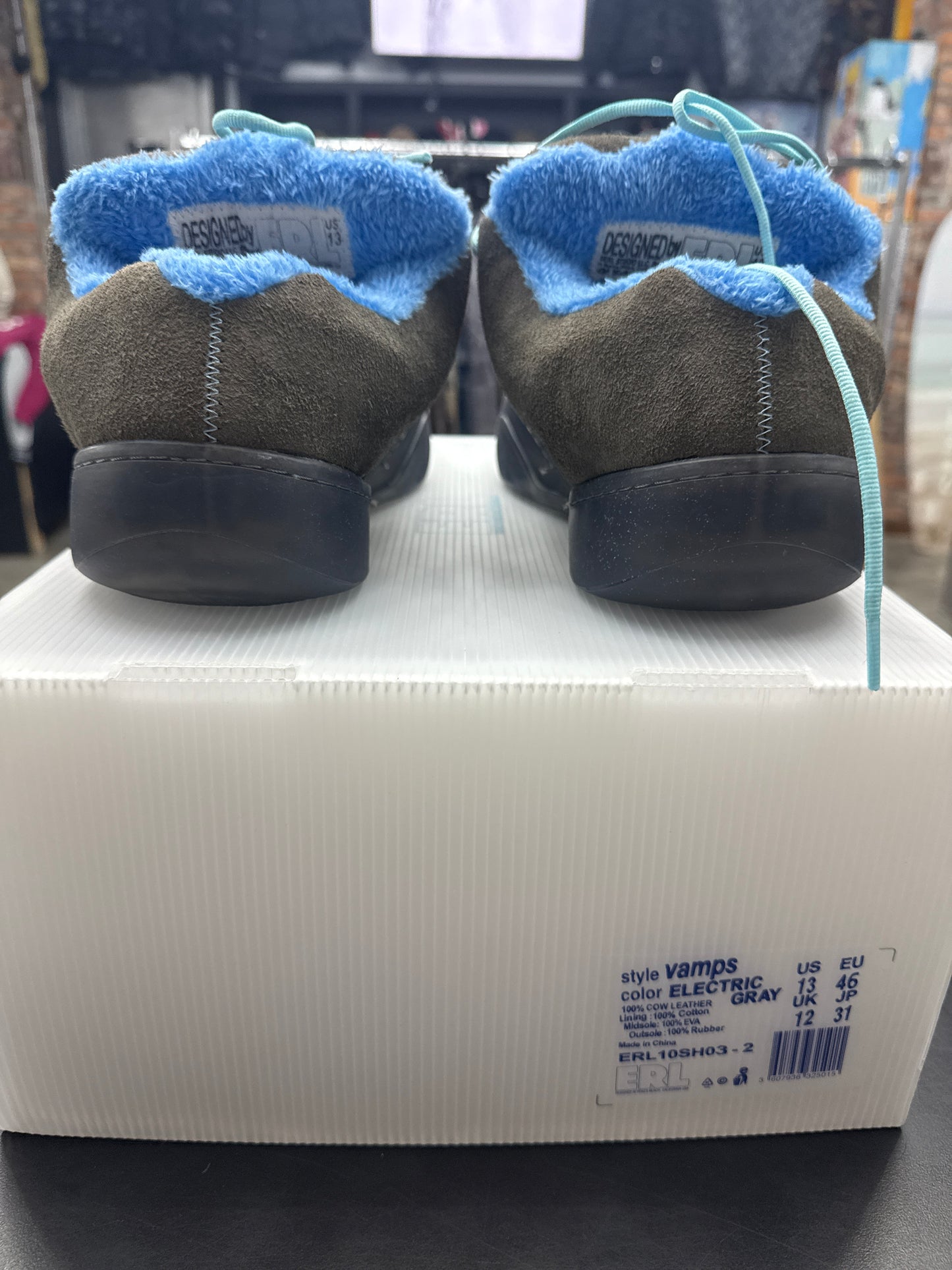 ERL Vamp Electric Grey (U) - 13M