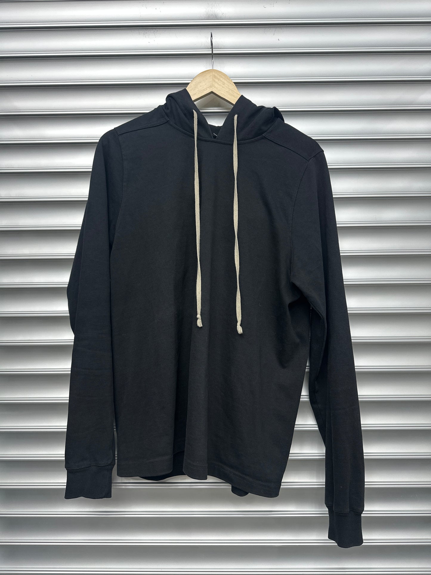 Rick Owens Black Hoodie - M