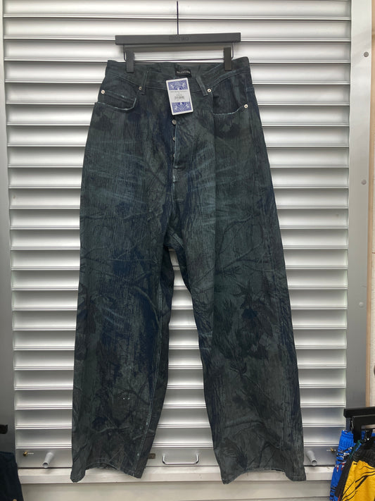 Balenciaga Real Tree Denim - XL