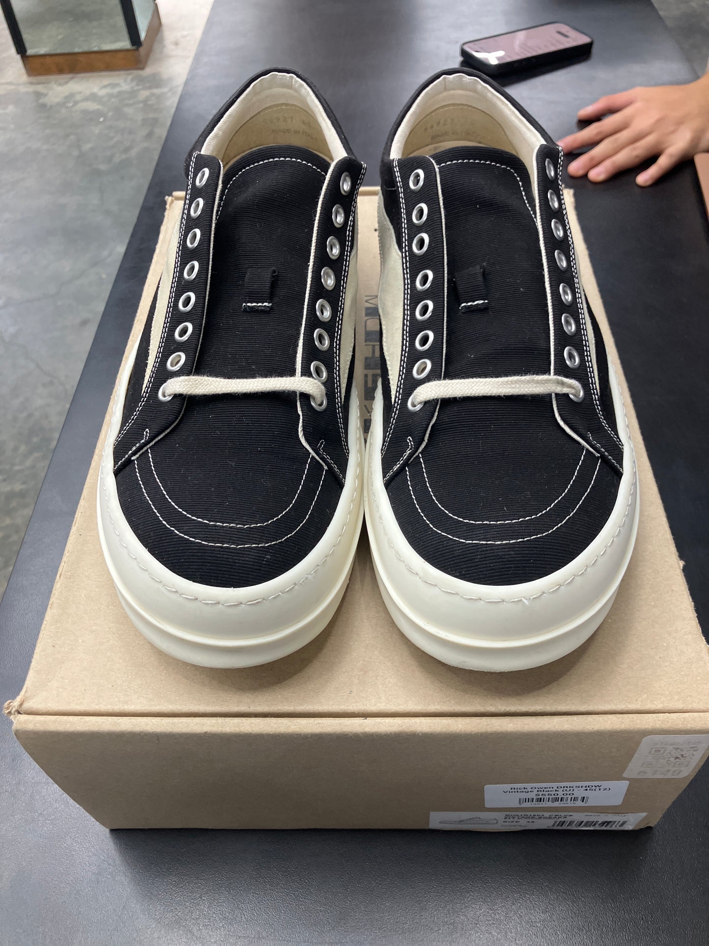 Rick Owen DRKSHDW Vintage Black (U) - 45(12)