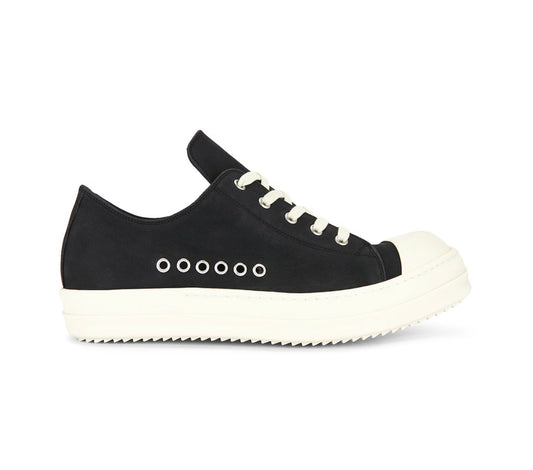 Rick Owen Extreme Low Black Leather