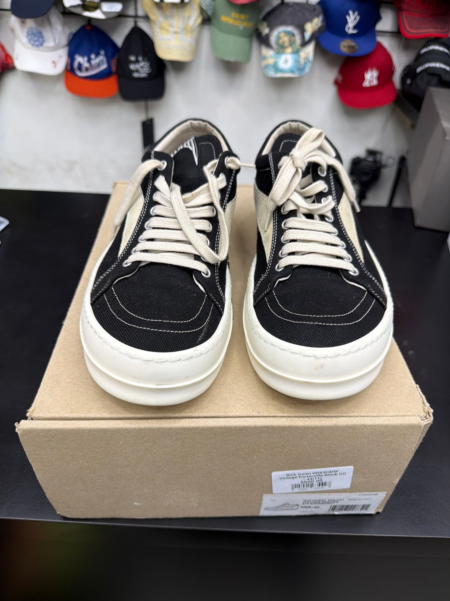 Rick Owen DRKSHDW Vintage Porterville Black (U) - 44(11)