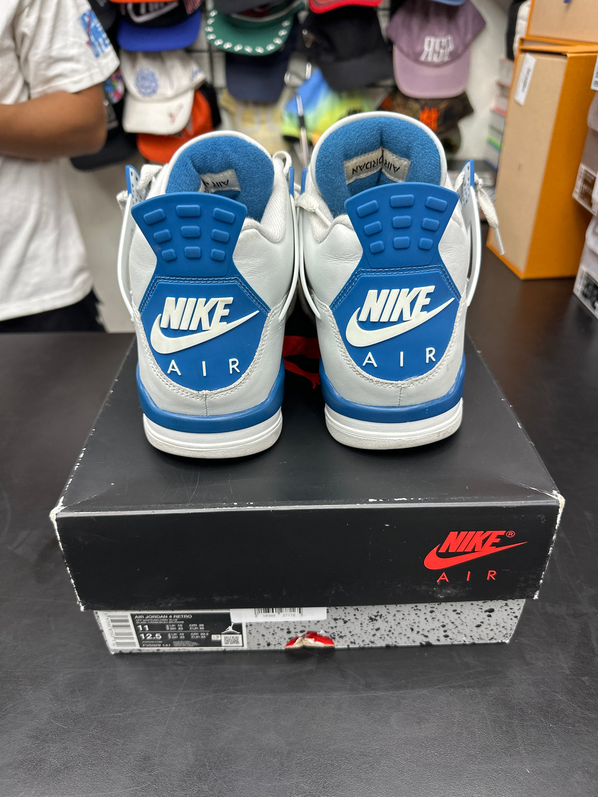 AJ4 Military Blue (U) - 11M**