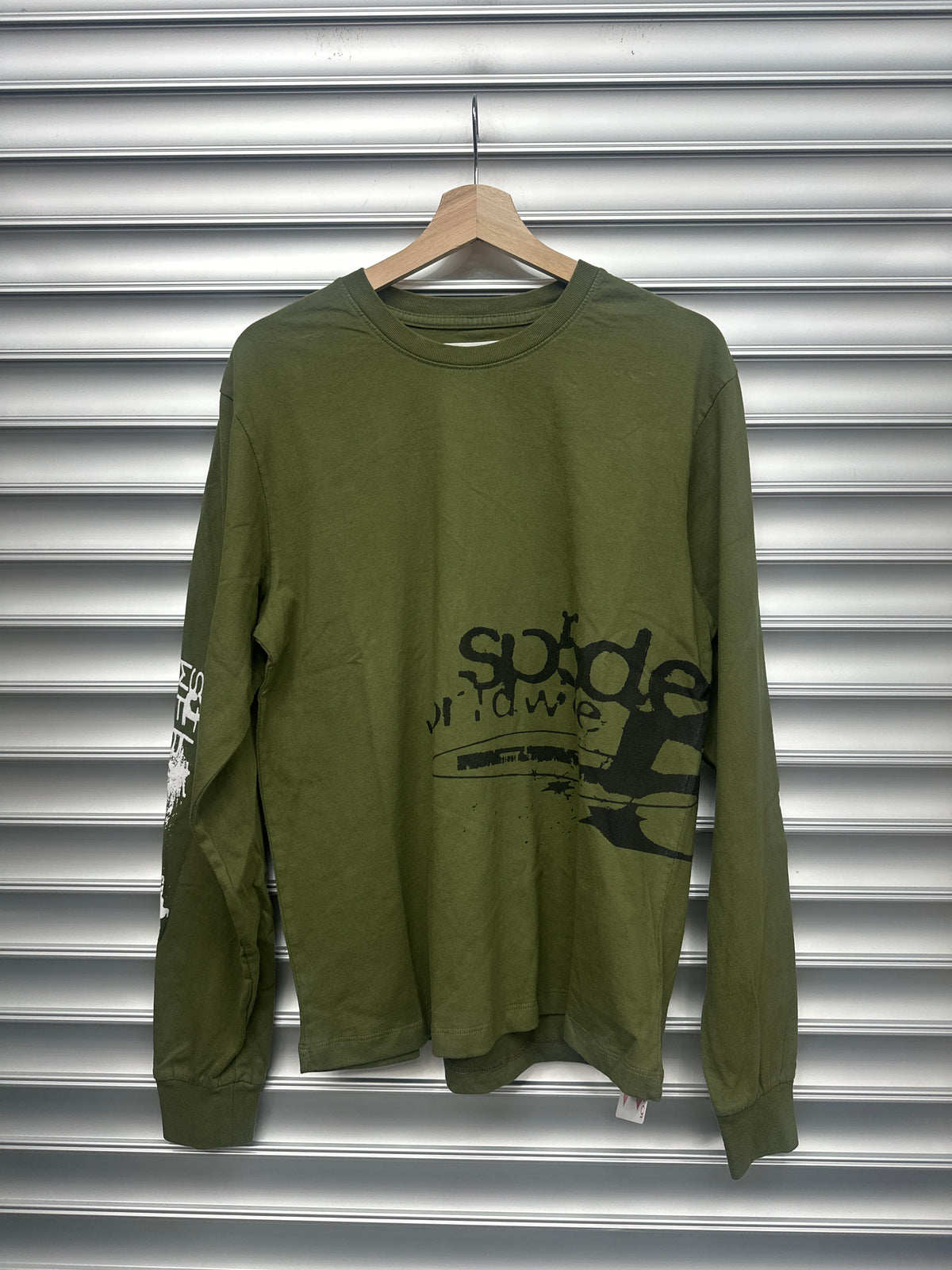 Spider Green Longsleeve - M**