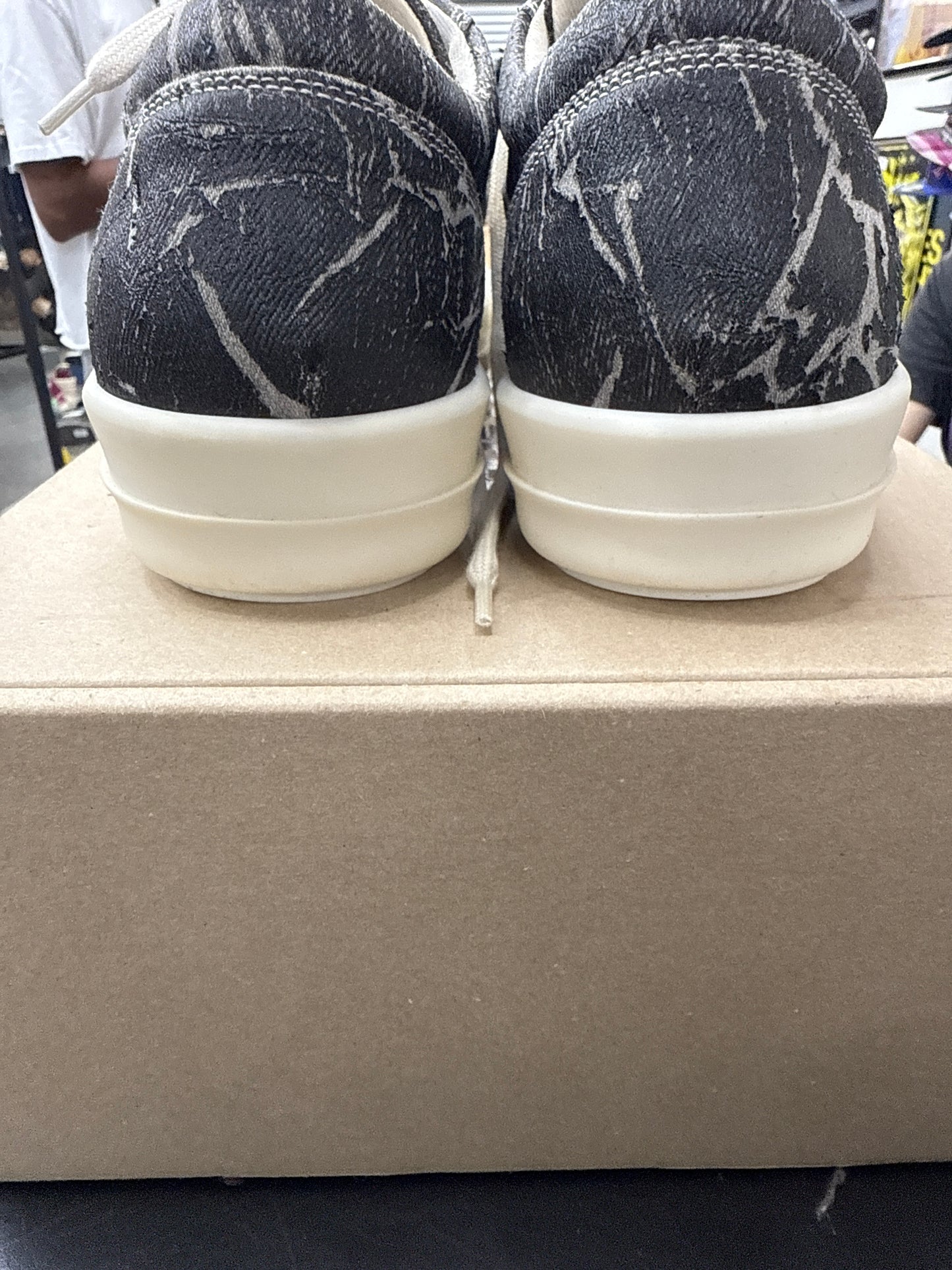 Rick Owen DRKSHDW Vintage Black Washed Foil (U) - 45(12)**