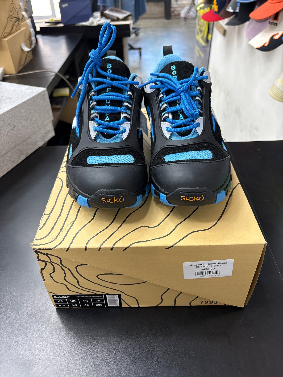 Sicko Hiking Shoe Nitrous Blue (U) - 9.5M**