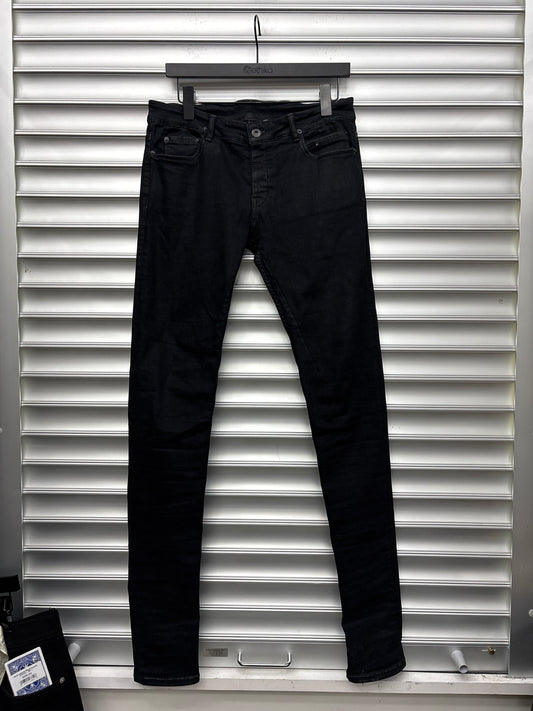 Rick Owen Black Detroit Denim - 30 **