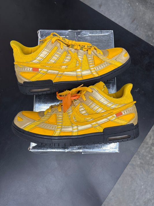 Nike Off White Rubber Dunk Gold - 12M (U)