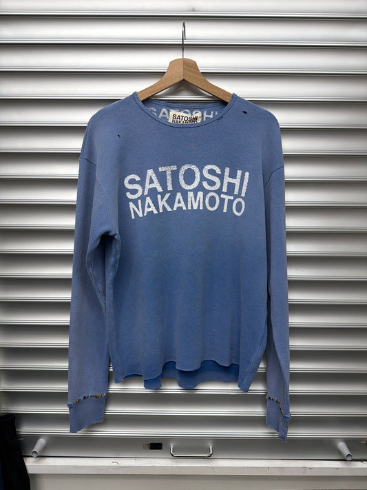 Satoahi Nakamoto Blue Thermal - L