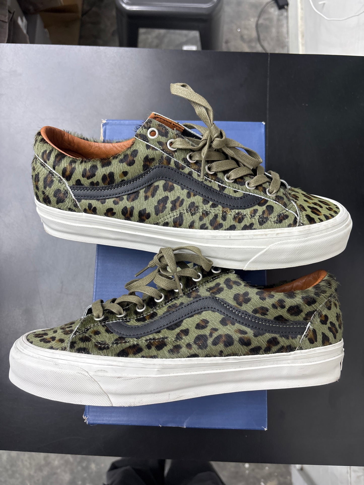 Vans Old Skool Olive Cheetah (U) - 11.5M