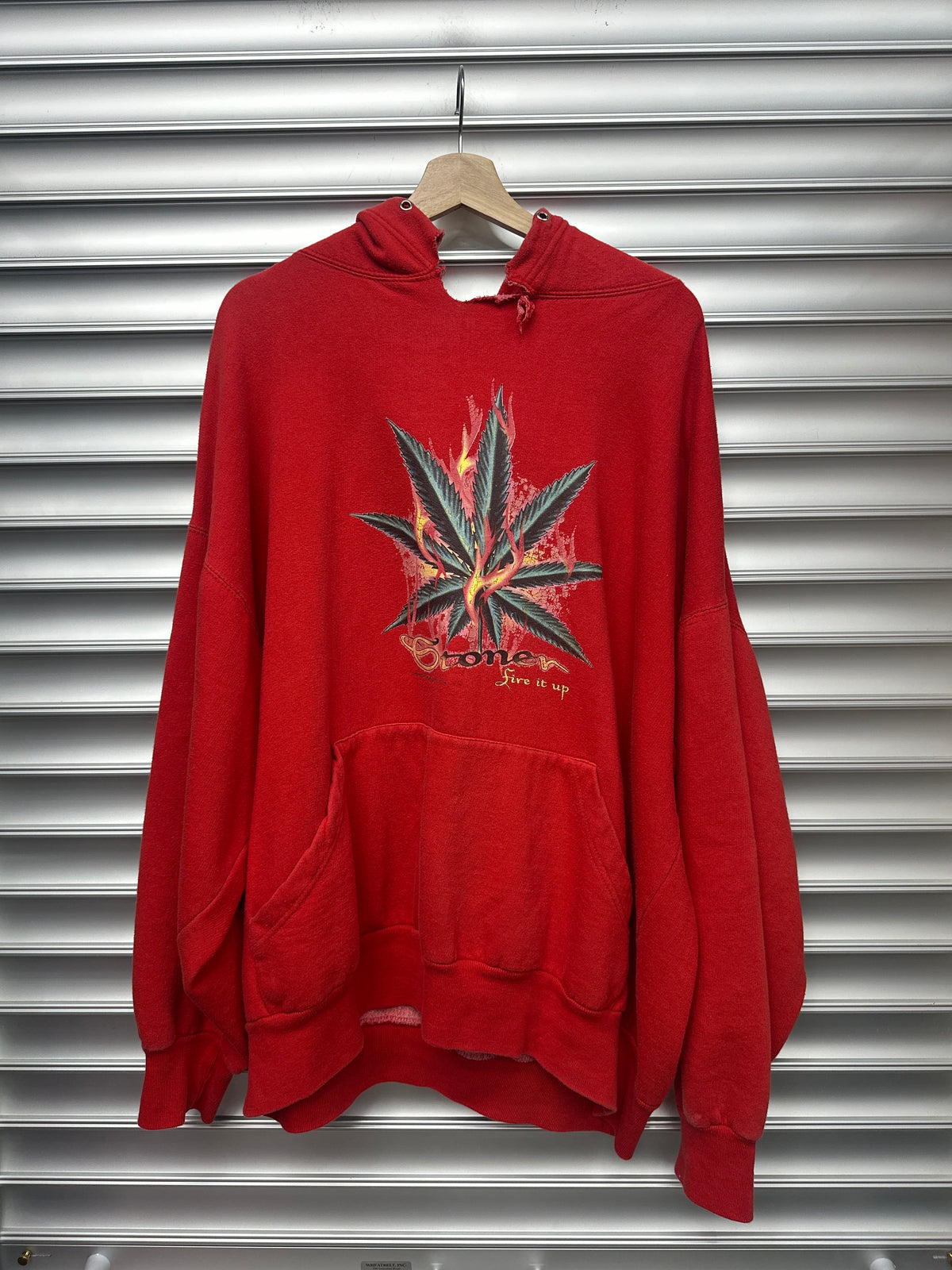 Vintage Weed Hoodie - XL**