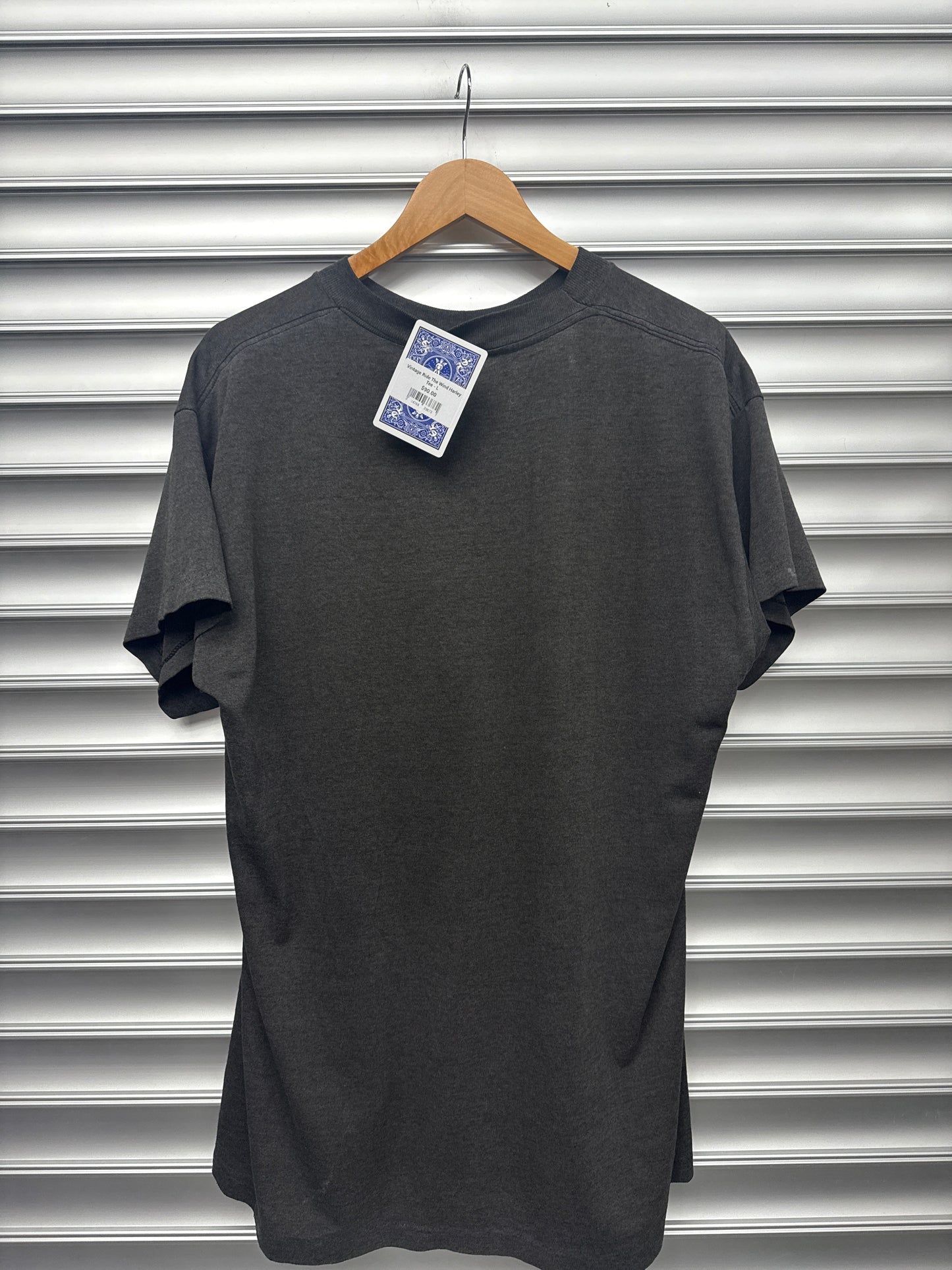 Vintage Ride The Wind Harley Tee - L*