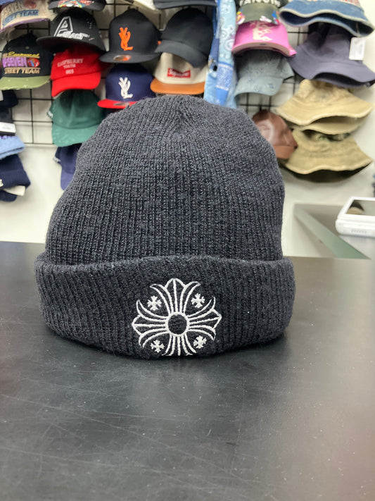 Chrome Hearts Black Beanie