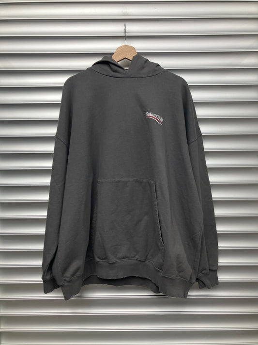 Balenciaga Grey Campaign Hoodie - S