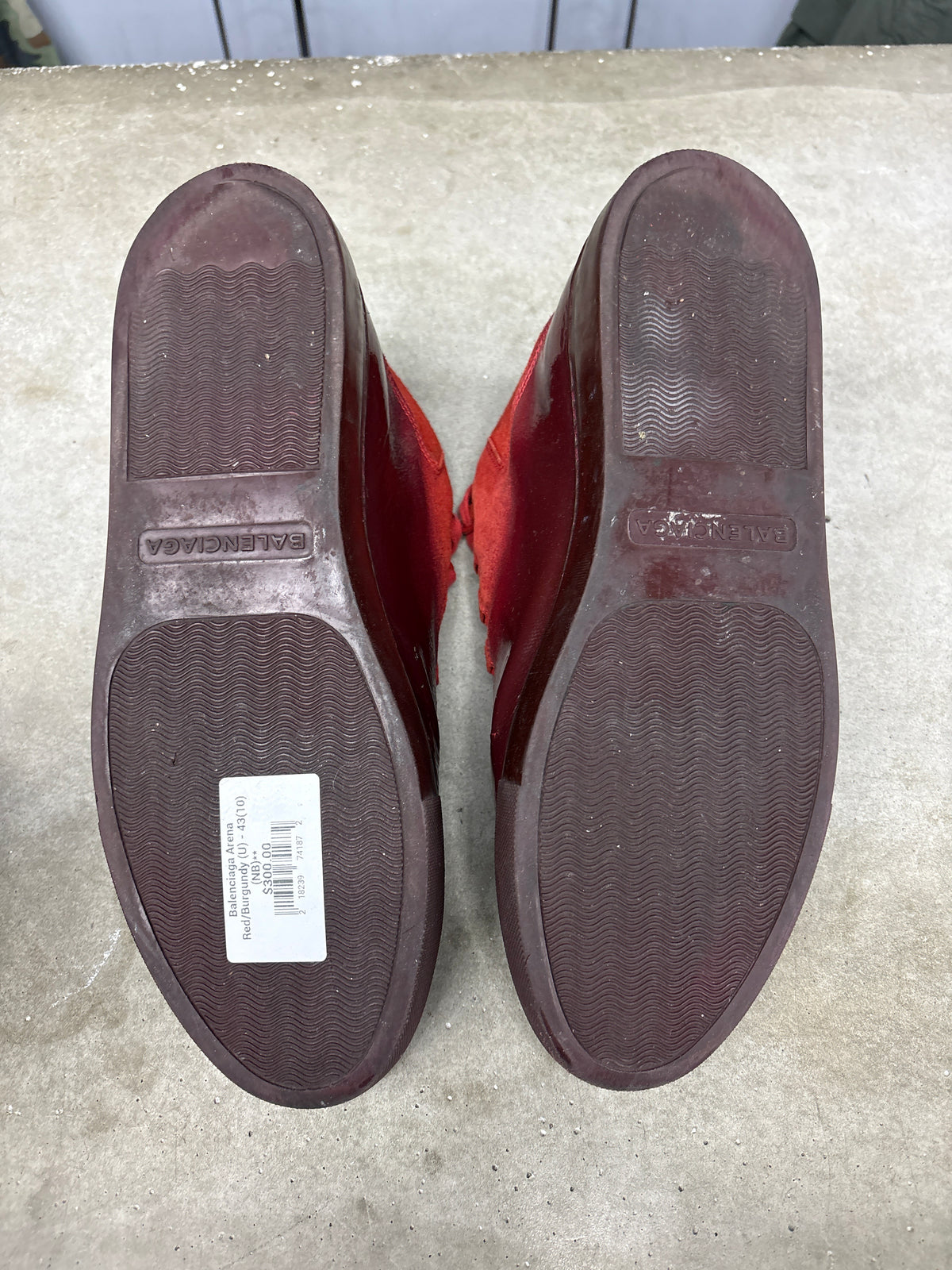 Balenciaga Arena Red/Burgundy (U) - 43(10) (NB)**