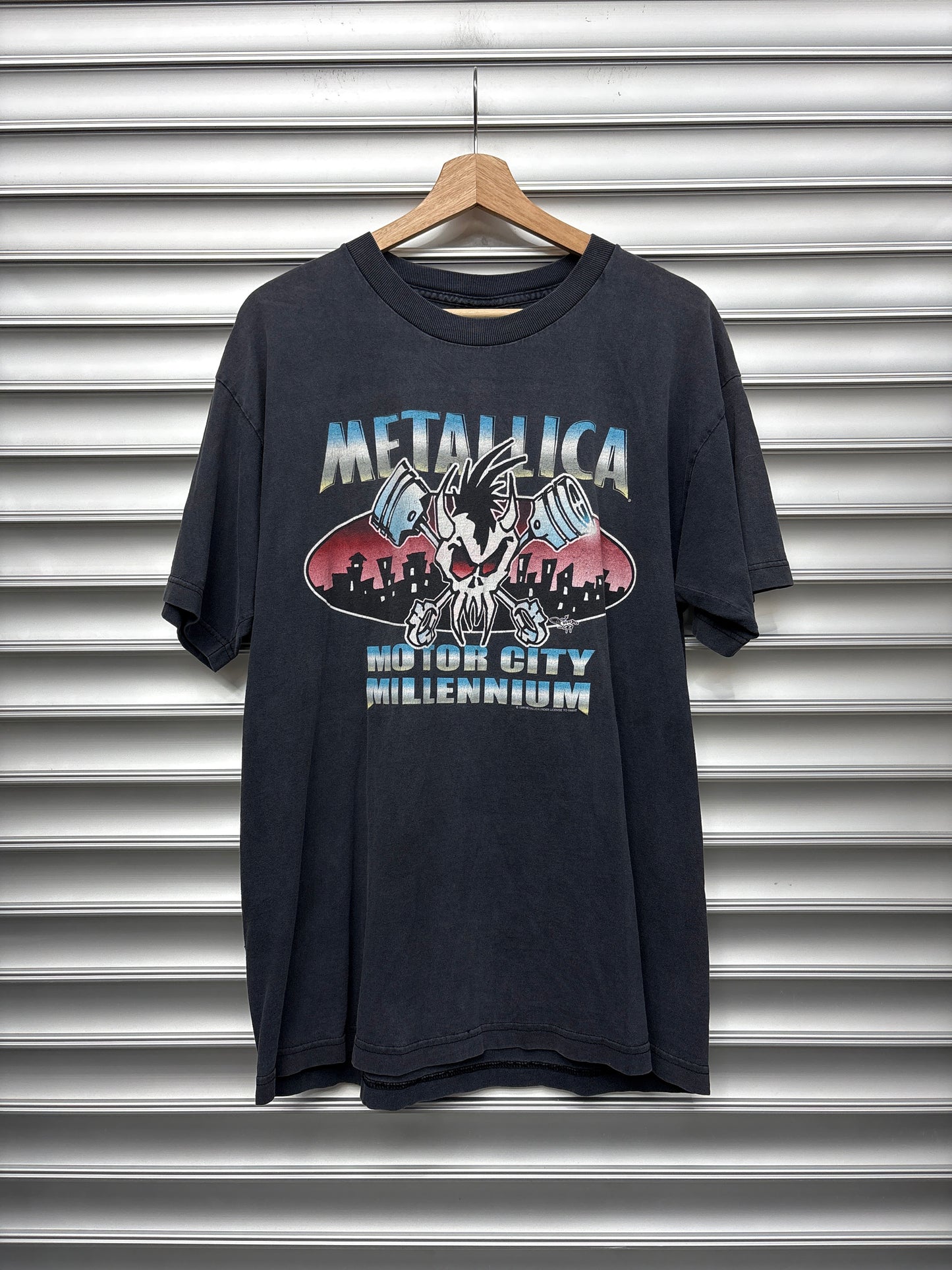 Vintage Metallica Motor City Tee - L