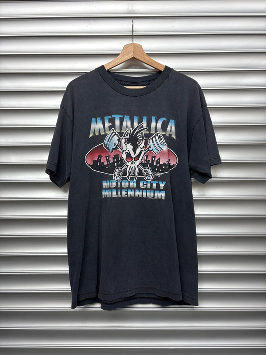 Vintage Metallica Motor City Tee - L