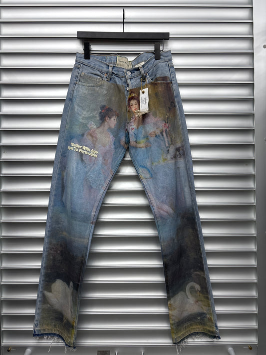 Better With Age Painted Denim - 30