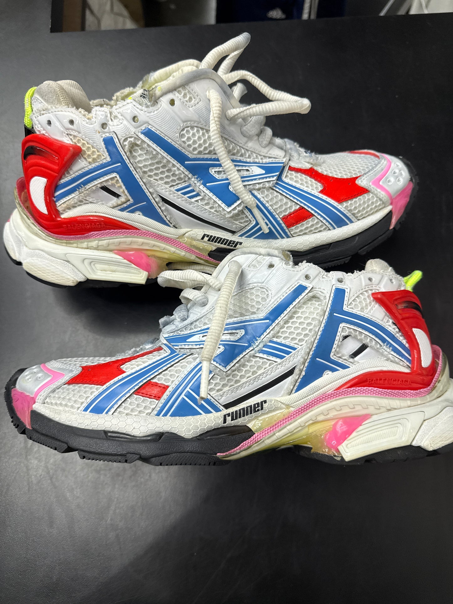 Balenciaga Runner Multi Color White (U) - 42(9) (NB)**