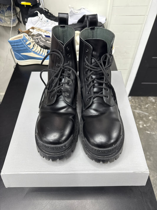 Balenciaga Strike Boot Leather (U) - 44(11)