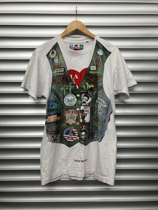 Better With Age Biker Vest Tee - L