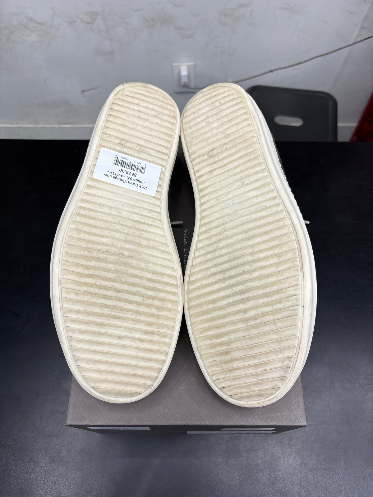 Rick Owen Vintage Low Indigo (U) - 44(11)**