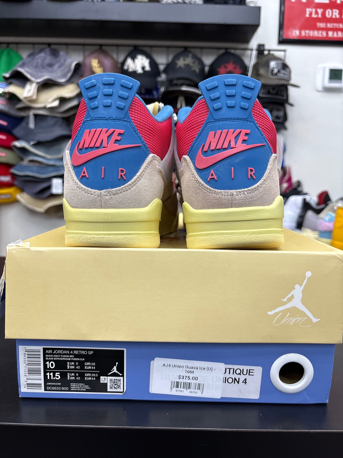 AJ4 Union Guava Ice (U) - 10M