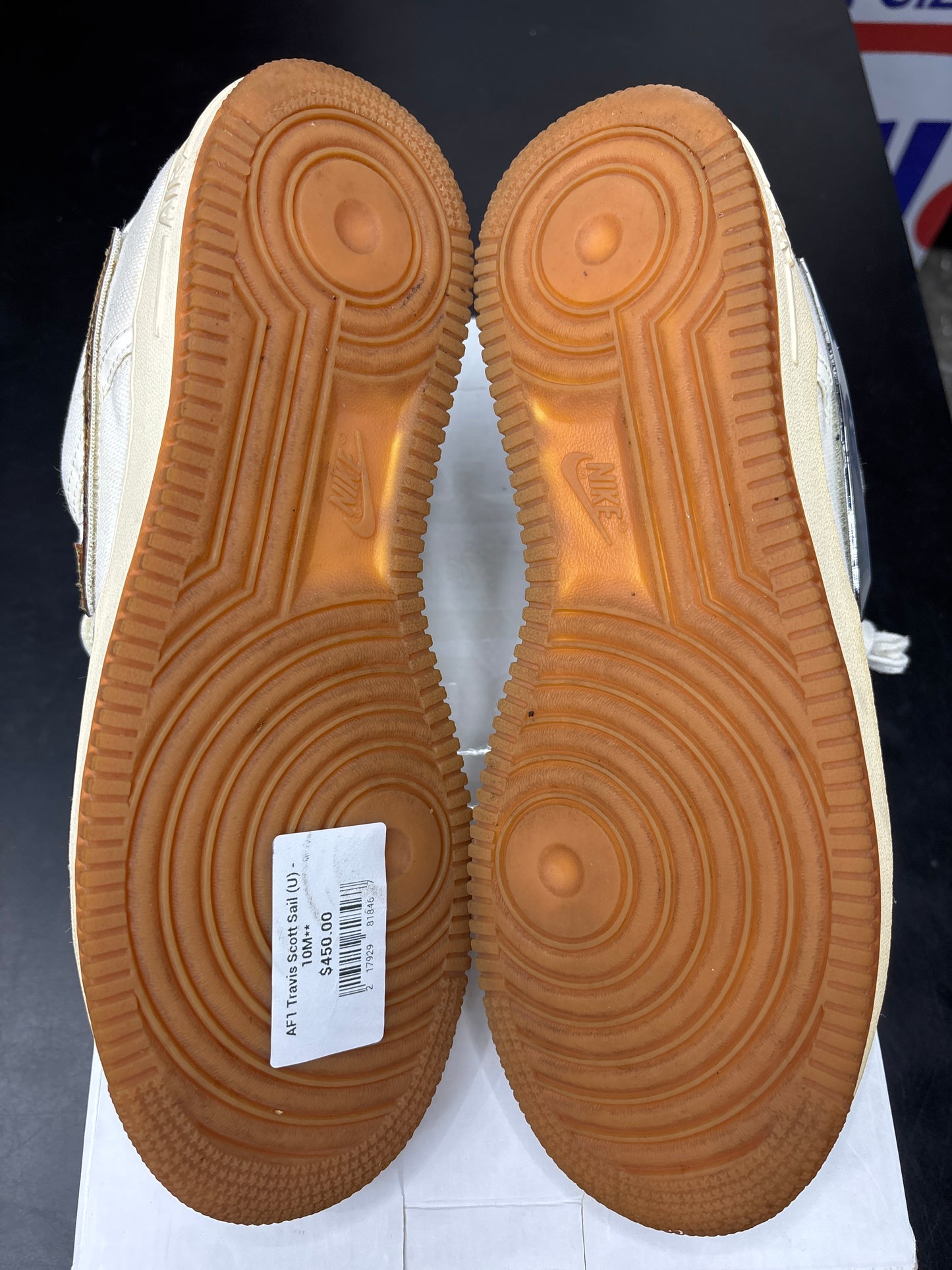 AF1 Travis Scott Sail (U) - 10M**