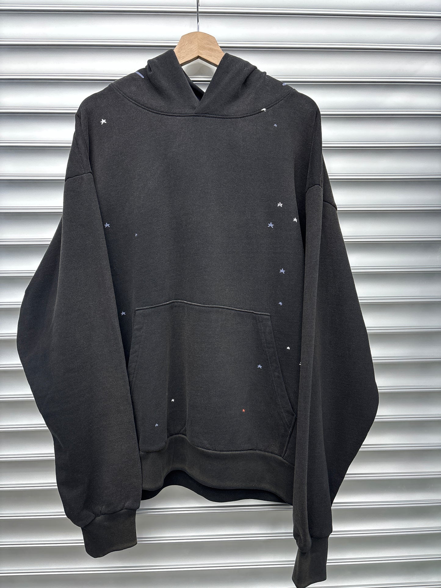 Spider Black Webbed Hood - L