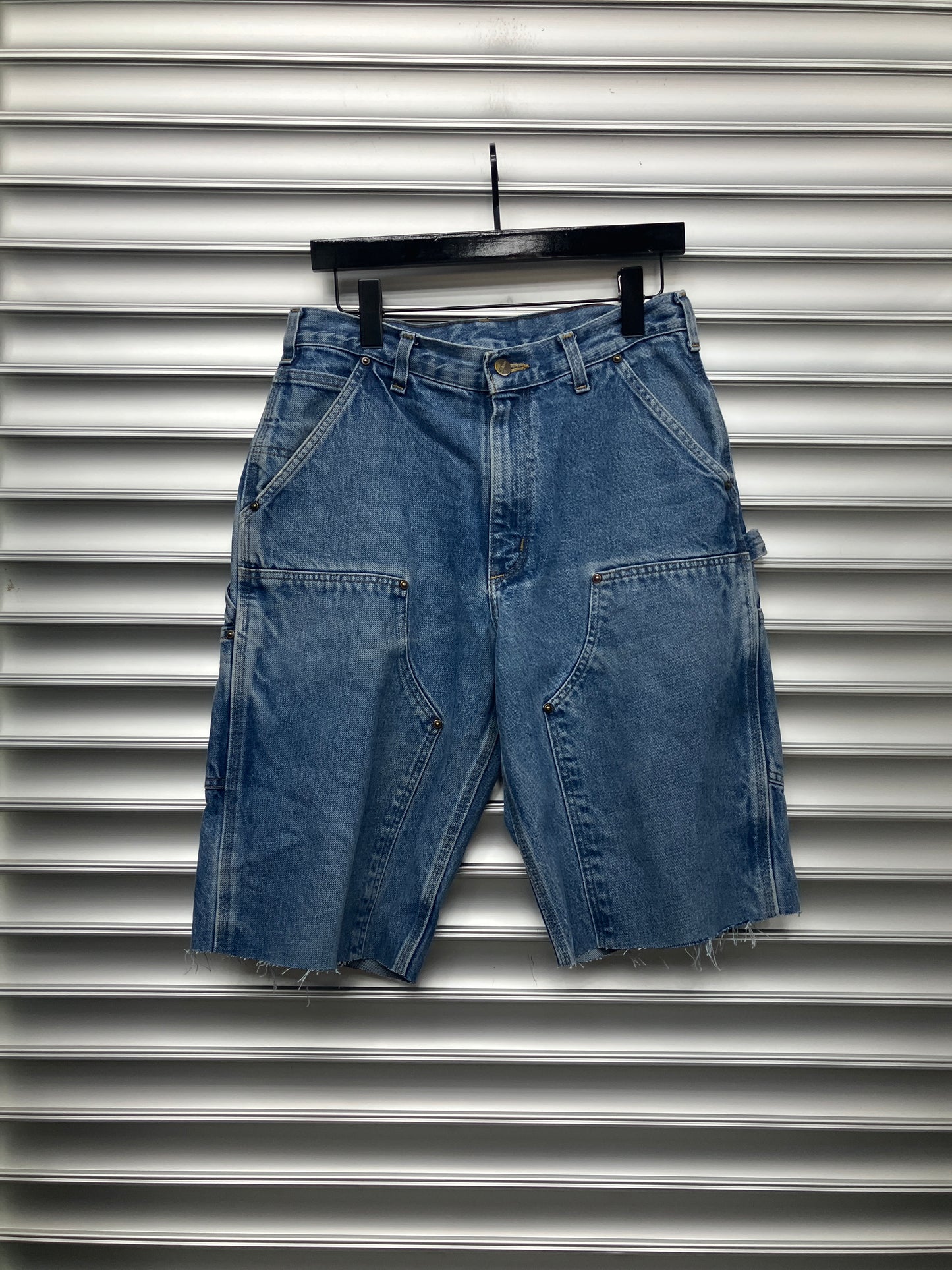 Vintage Carhartt Denim Double Knee Shorts - 30