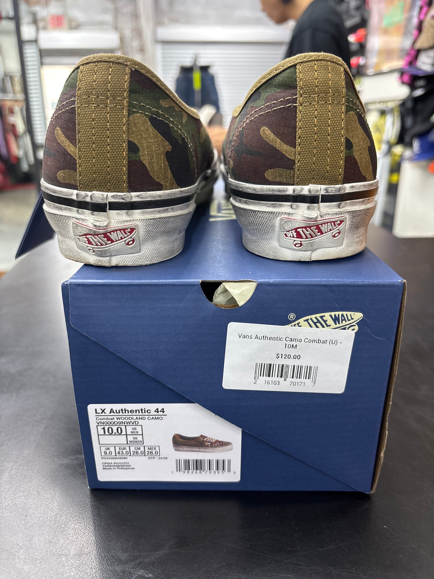 Vans Authentic Camo Combat (U) - 10M