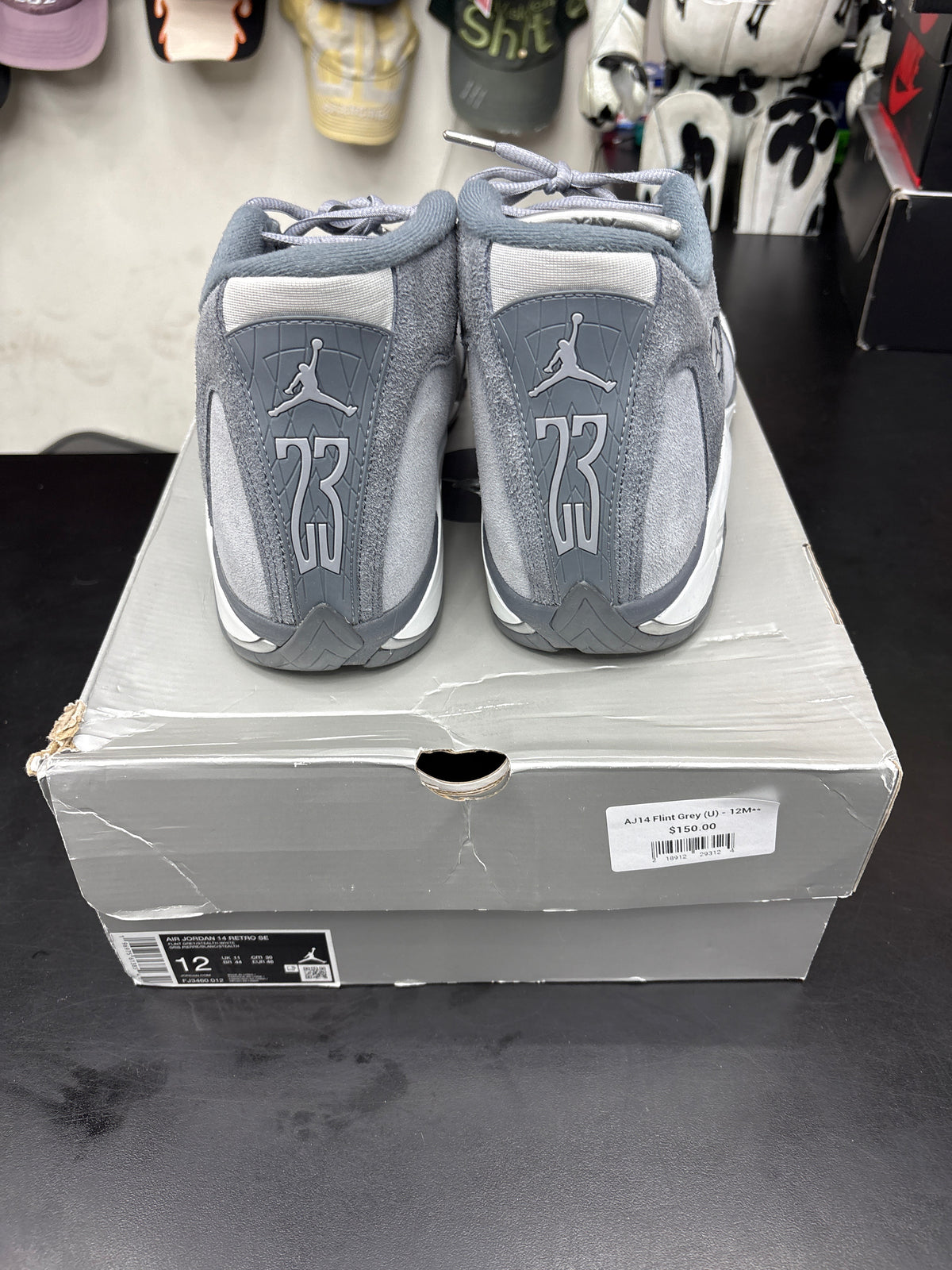AJ14 Flint Grey (U) - 12M**