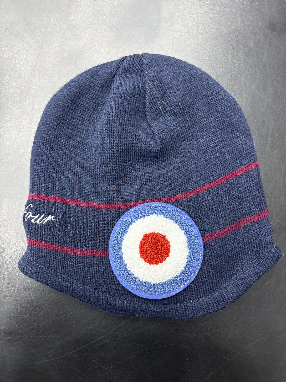 74 Navy Target Beanie**