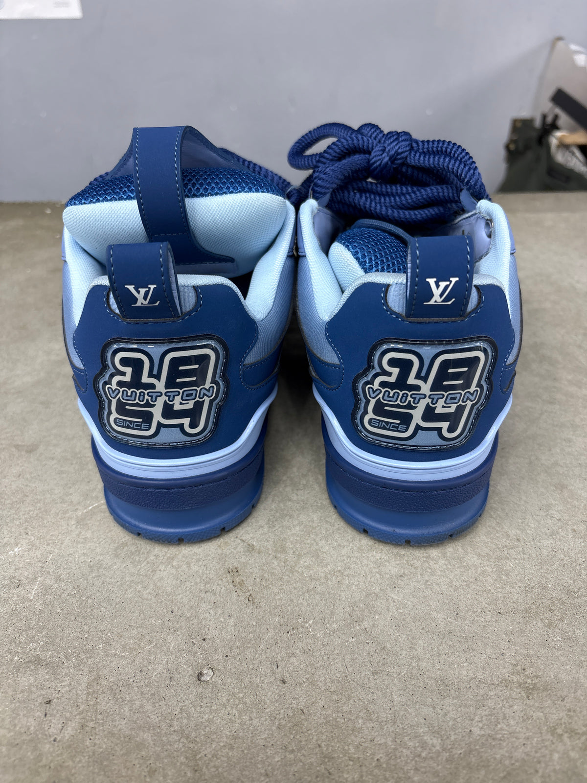 Louis Vuitton SK8 Blue (U) - 7.5M (NB)**
