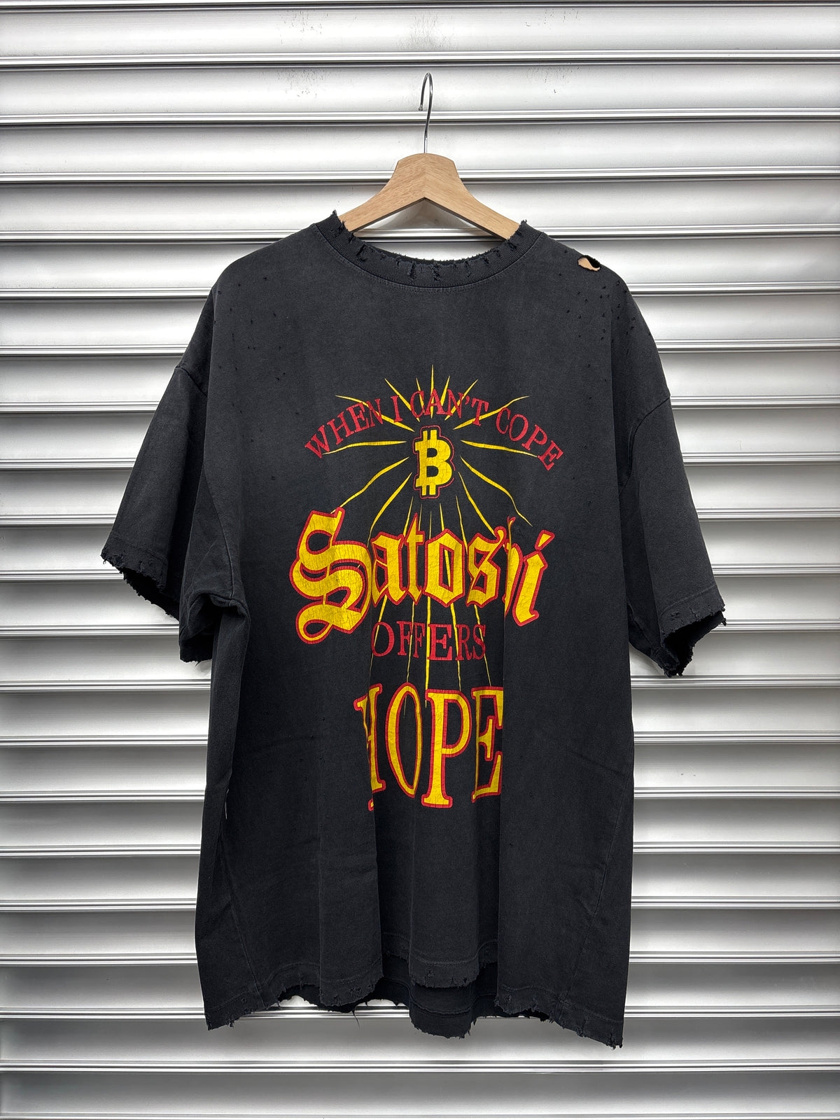 Satoshi Nakamoto Hope Tee - XXL **