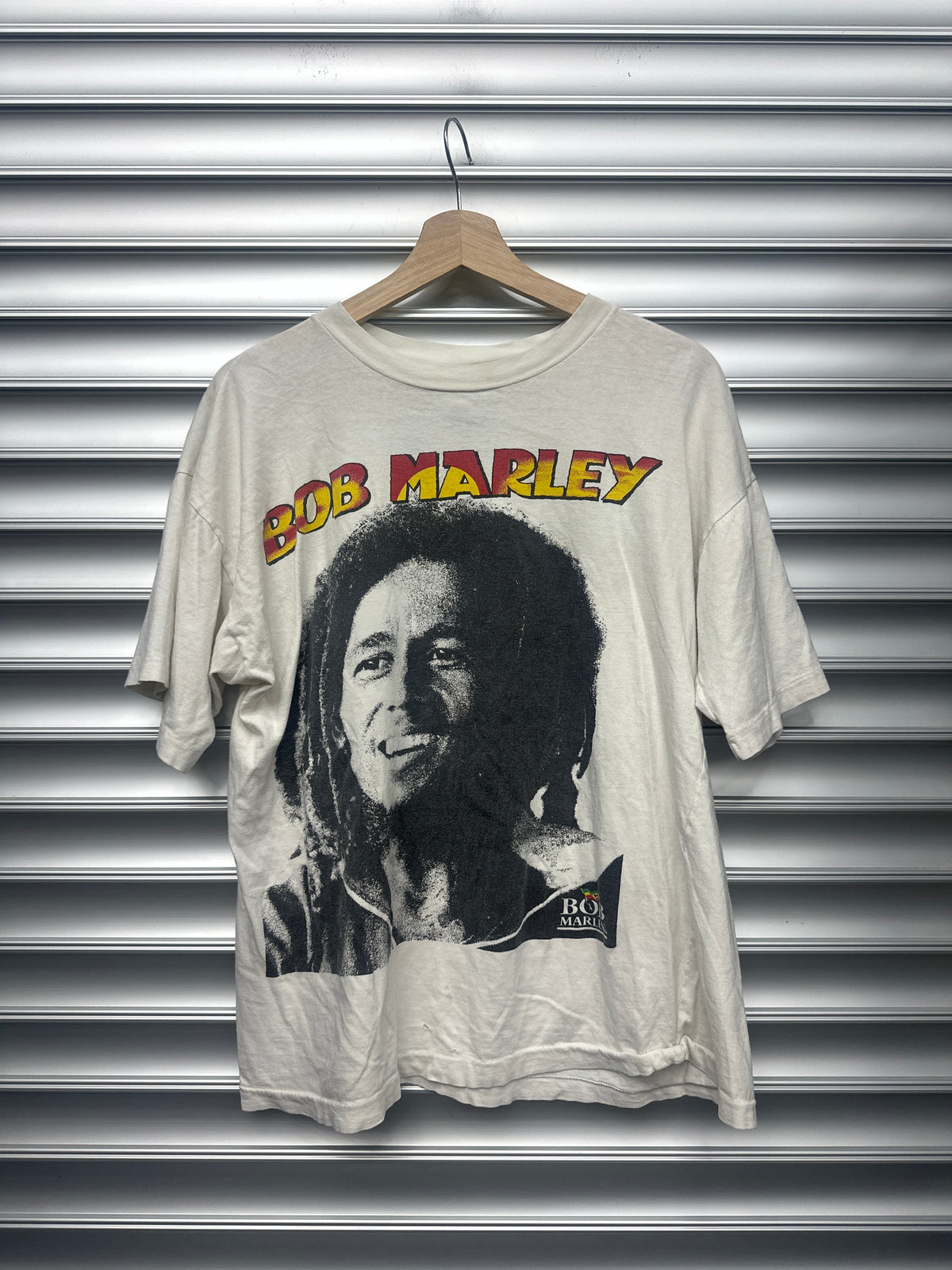 Vintage Bob Marley Portrait Tee - L**