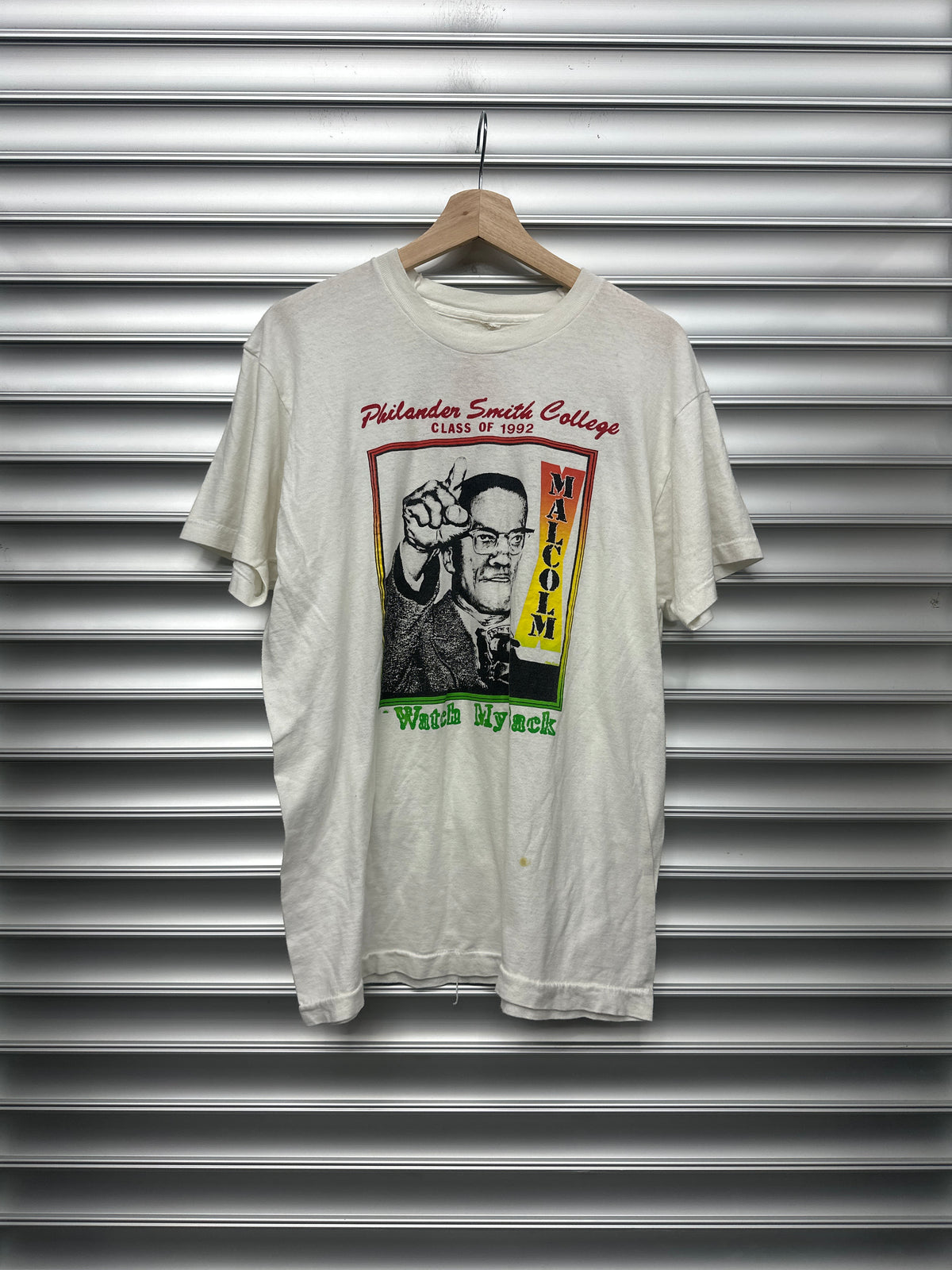 Vintage Malcolm X Tee - L**