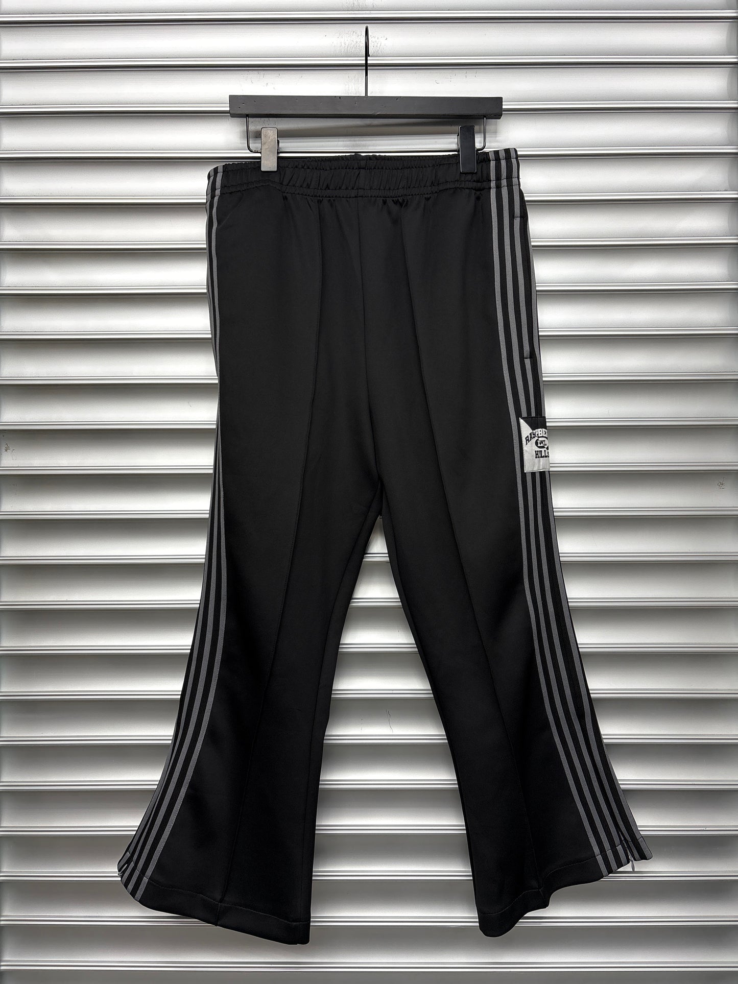 Raspberry Black Trackpants - M