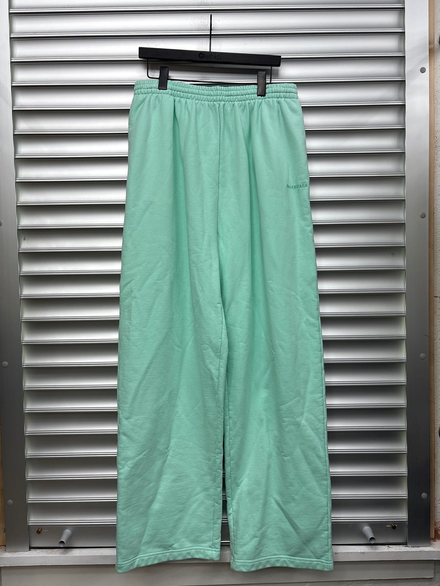 Balenciaga Mint Baggy Sweatpants - L