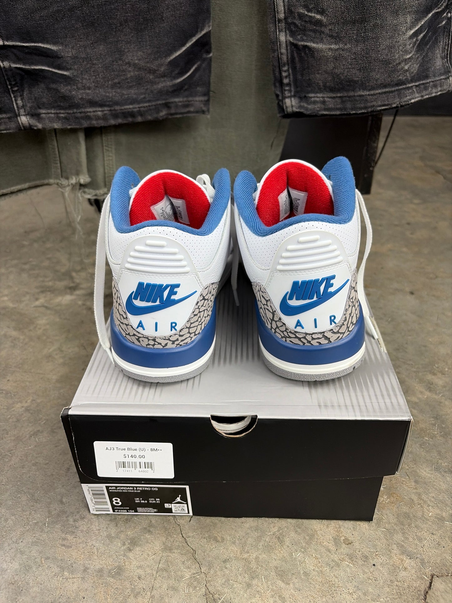 AJ3 True Blue (U) - 8M**
