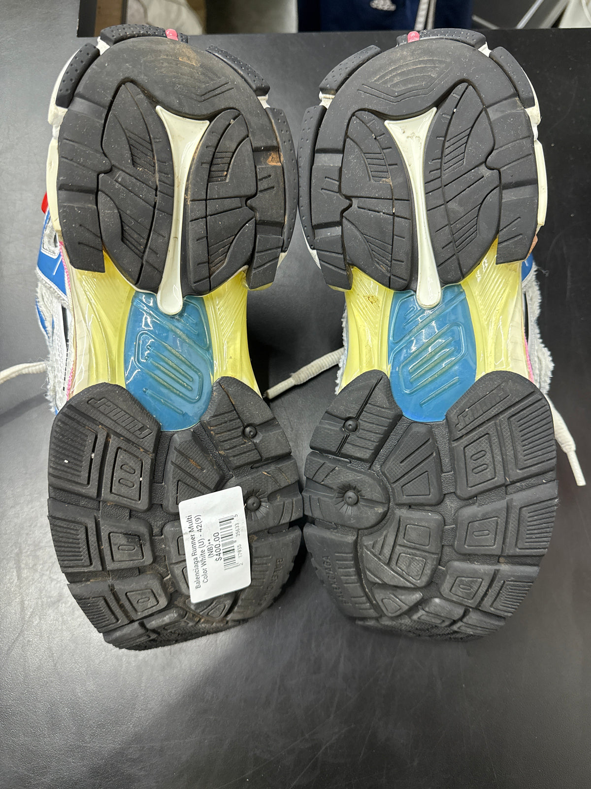 Balenciaga Runner Multi Color White (U) - 42(9) (NB)**